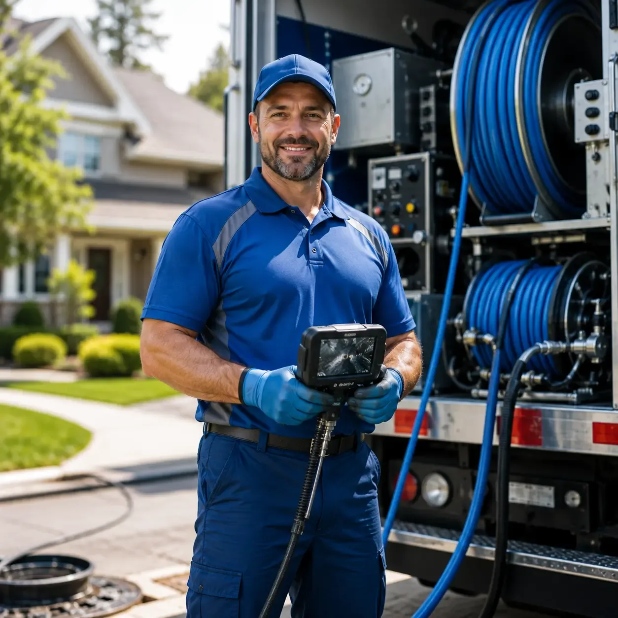 Local outdoor drain cleaning specialists in North Canton, CT